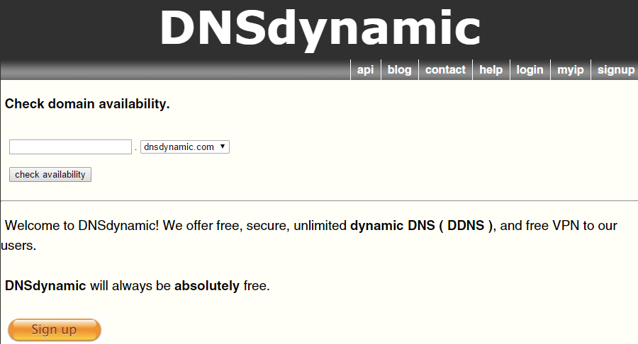 best free dynamic DNS services-DNSdynamic