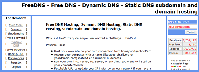 best free dynamic DNS services afraidorg