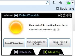 donottrackme add-on