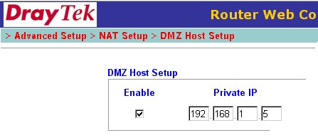 Enable VPN passthrough DrayTek router2